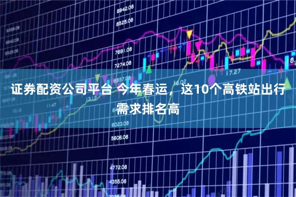 证券配资公司平台 今年春运，这10个高铁站出行需求排名高