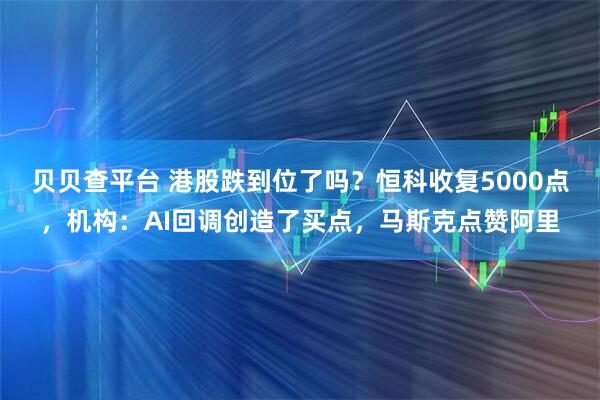 贝贝查平台 港股跌到位了吗？恒科收复5000点，机构：AI回调创造了买点，马斯克点赞阿里