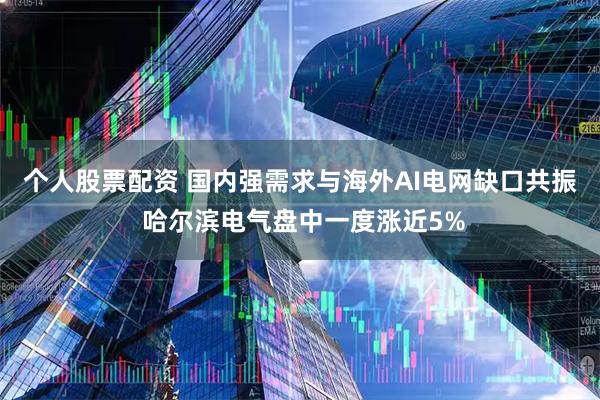 个人股票配资 国内强需求与海外AI电网缺口共振 哈尔滨电气盘中一度涨近5%